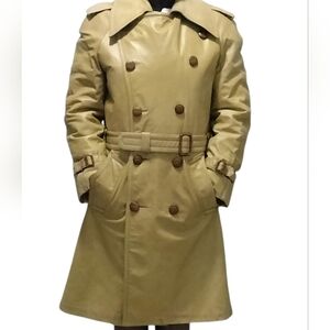 Vintage Men's Tan Trench Coat by Lakeland
